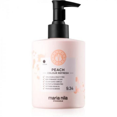 Maria Nila Colour Refresh Peach jemná vyživující maska bez permanentní