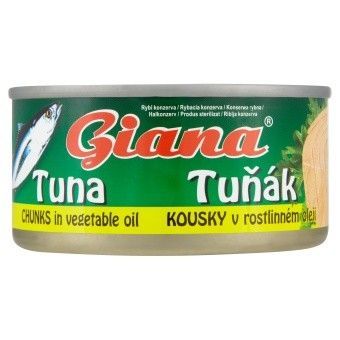 Giana Tuňák kousky v rostlinném oleji