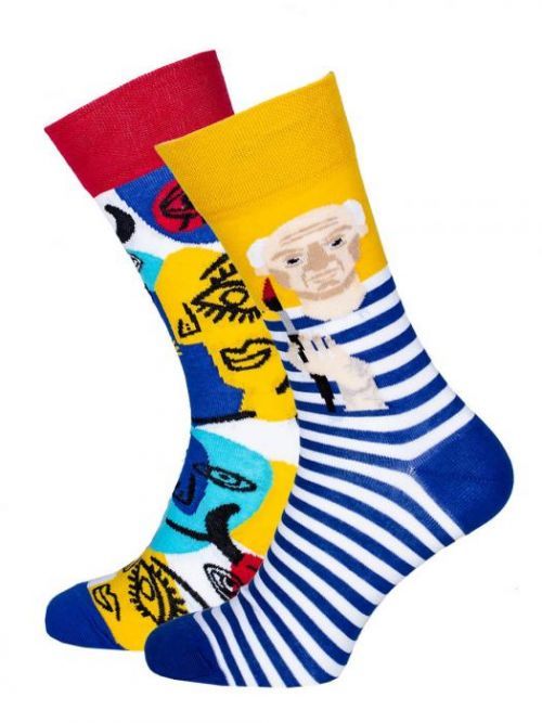 Pánske farebné ponožky Picassocks barevné 43-46