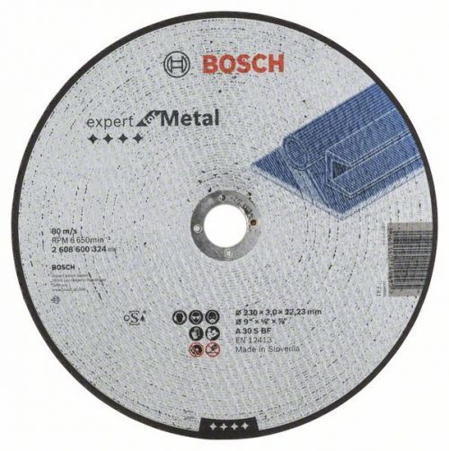 Dělicí kotouč rovný Expert for Metal - A 30 S BF, 230 mm, 3,0 mm - 3165140149495 BOSCH