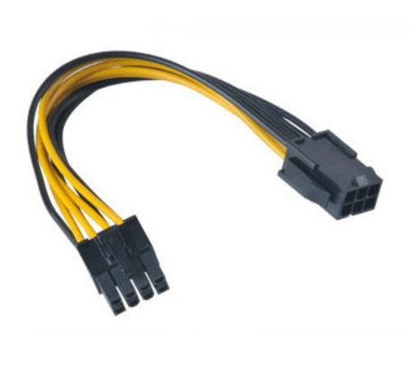 AKASA kabel AK-CB051 redukce PCIe na ATX