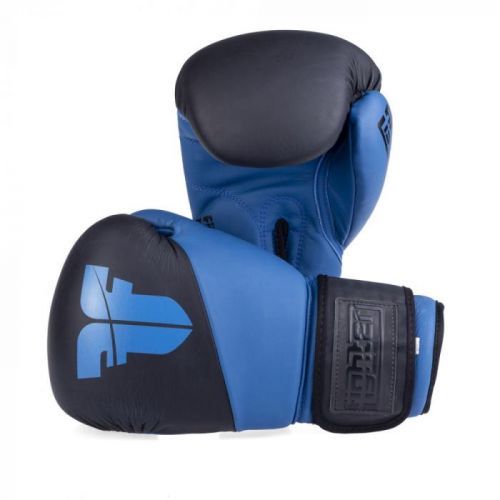Boxerské rukavice Fighter SPLIT- černá/modrá černá 10