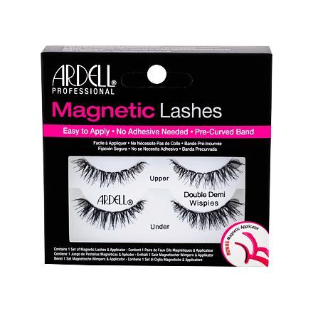 Ardell Magnetic Lashes Double Demi Wispies magnetické řasy 1 ks odstín Black pro ženy