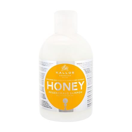 Kallos Cosmetics Honey regenerační šampon s medovým extraktem 1000 ml pro ženy