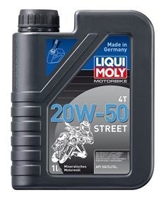 Motocyklový olej Liqui Moly Motorbike 4T 20W50 Street 4L LIQUI-MOLY