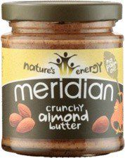 Meridian foods Mandlový krém Crunchy
