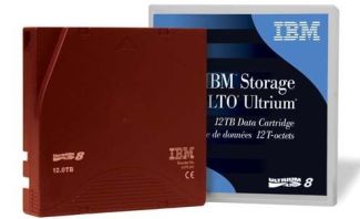 IBM LTO8 Ultrium 12TB/30TB RW Data Cartridge