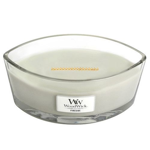 WoodWick Vonná svíčka loď Fireside 453 g