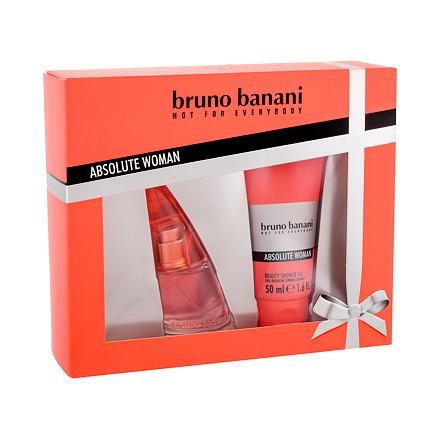 Bruno Banani Absolute Woman sada parfémovaná voda 20 ml + sprchový gel 50 ml pro ženy