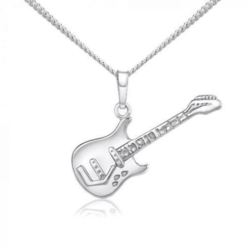 Stříbrný přívěsek Kytara - SILVEGOB10526ZT