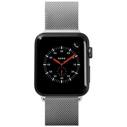 LAUT Steel Loop pásek na Apple Watch 38/40 mm stříbrná