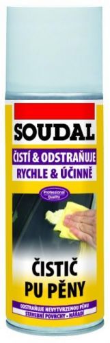 Čistič PU pěny trubičkové 150ml Soudal
