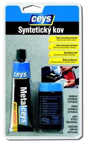 Tmel Ceys syntetický kov 40ml + 40g