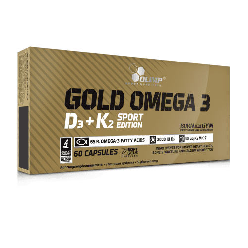 Olimp Gold Omega 3 D3+K2, 60kps