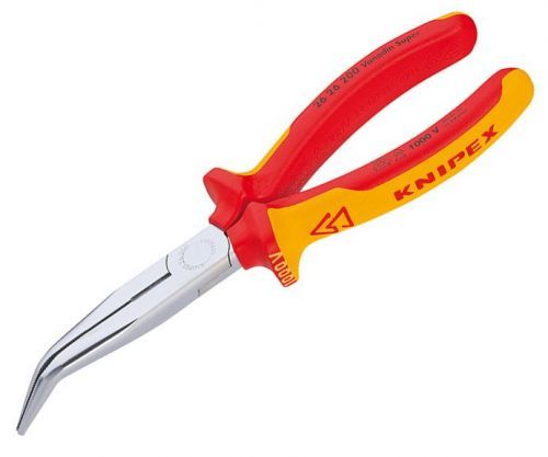 Kleště půlkulaté s břity zahnuté VDE Knipex 26 26 200