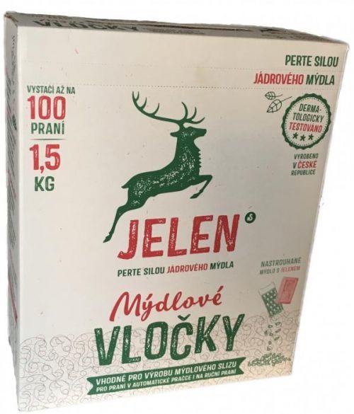 Jelen mýdlové vločky