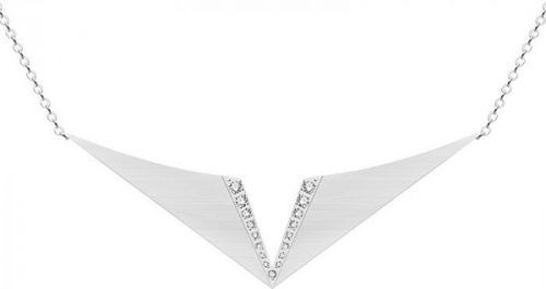 Preciosa Unikátní ocelový náhrdelník Gemini 7332 00