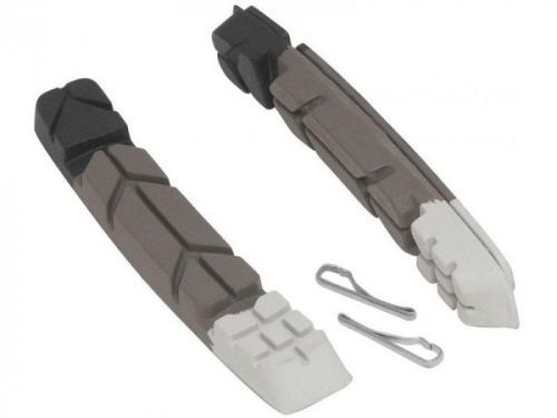 Gumičky brzd FORCE náhradní, černo-šedo-bílé 70mm 423267