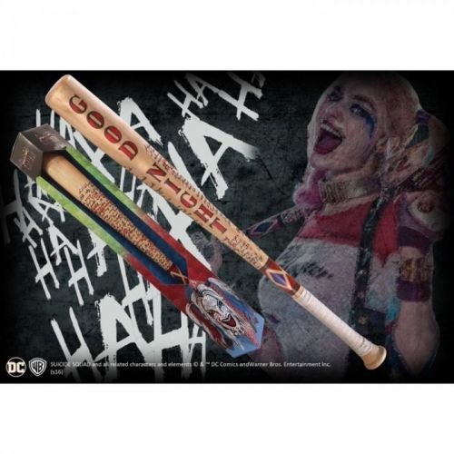 NOBLE COLLECTION Replika Harley Quinn - Baseball