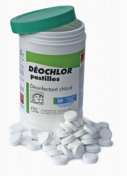 Laboratoires STÉRIDINE | DEZINFEKČNÍ TABLETY DEOCHLOR - 300 tablet