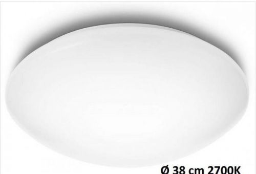 Nástěnné a stropní LED svítidlo Philips Suede 31802/31/EO průměr 38cm 2700K teplá bílá