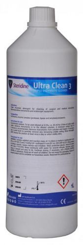USF Healthcare S.A. Switzerland | STERIDINE ULTRA CLEAN 3 - 1L (enzymatická dezinfekce na nástroje)
