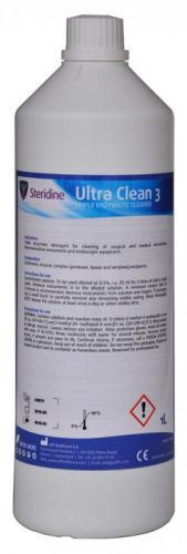 USF Healthcare S.A. Switzerland STERIDINE ULTRA CLEAN 3 - 1L (enzymatická dezinfekce na nástroje)