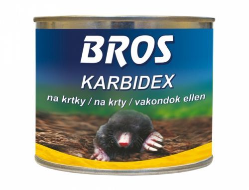 BROS Karbidex- granulovaný prostředek proti krtkům, 500g