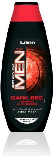 Lilien sprchový gel Dark Red 2v1 pánský 400ml