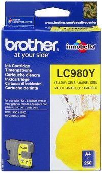 Brother LC-980Y žlutý (yellow) originální cartridge