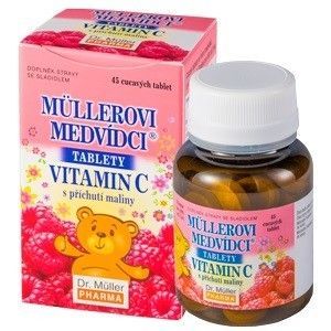 Müllerovi medvídci s vit.C a přích.maliny tbl.45