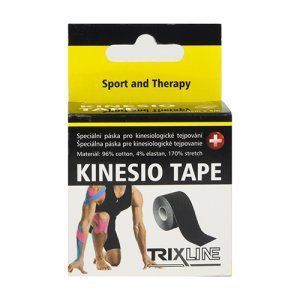 TRIXLINE KINESIO TAPE 5cmx 5m černá