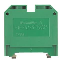 SAK Series, PE terminal, Rated cross-section: 35 mm², Screw connection, PA 66, green / yellow, EK 35/35 Weidmüller Množství: 20 ks