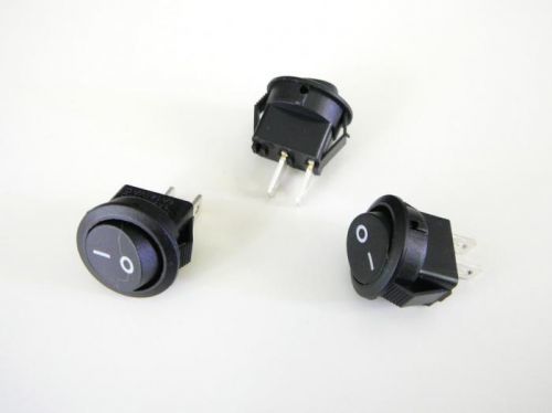 T-LED Vypínač kolébkový 250V/1A černý 11305 Varianta: B