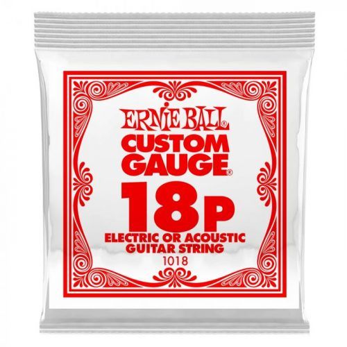 Ernie Ball Plain Steel Single .018