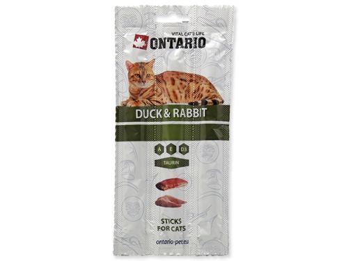 Stick ONTARIO for cats Duck & Rabbit 15g