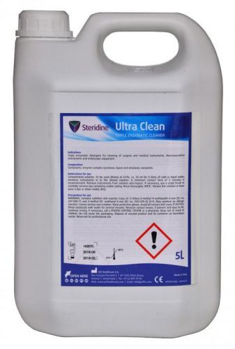 USF Healthcare S.A. Switzerland | STERIDINE ULTRA CLEAN - 5L (nástrojová dezinfekce)