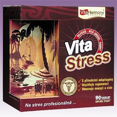 VitaStress - 90 tbl., při nadměrné a stresové zátěži