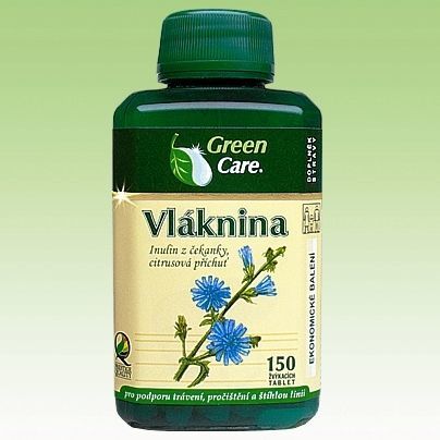 Vláknina - Inulin z Čekanky 700 mg - XXL economy balení 150 žvýkacích tbl.