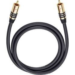 Cinch audio kabel Oehlbach 21533, 3 m, černá