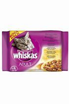 Whiskas kapsa Drůběží výběr v želé 4x100g