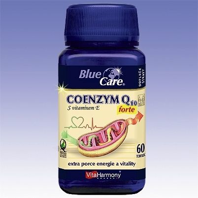 Coenzym Q10 Forte (30 mg) + Vitamin E (15 mg) - 60 tob.