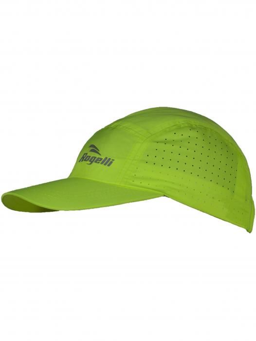 Prodyšná sportovní kšiltovka Rogelli LIBERTY 2.0, reflexní žlutá