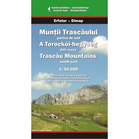 DIMAP Muntii Trascaului/Trascau jih 1:50 000 turistická mapa