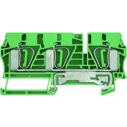 Z-series, PE terminal, Rated cross-section: Tension clamp connection, Wemid, green / yellow, ZPE 6/3AN Weidmüller Množství: 50 ks