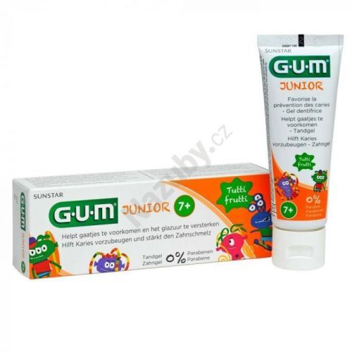 GUM zub. pasta Junior (7-12) pomeranč 50ml B3004EE