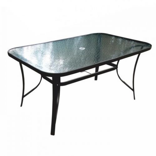 Jídelní stůl, tvrzené sklo / ocel, PASTER 0000194801 Tempo Kondela