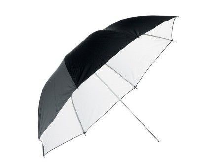 Terronic deštník BW-110cm černý - bílý