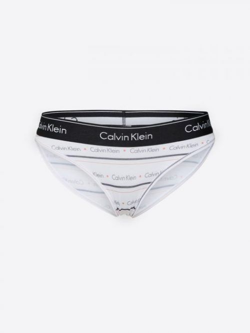 Dámská tanga Calvin Klein bílá (F3786E-100) XL