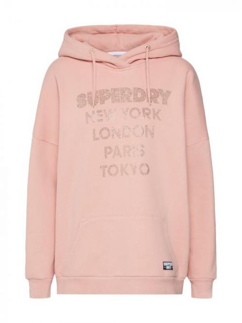 Superdry Mikina  růžová